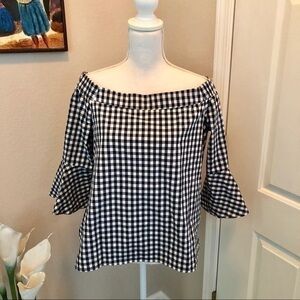 Cable and Gauge Blouse Sz Large